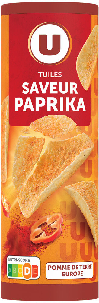 TUILES SAVEUR PAPRIKA DE 170 GR