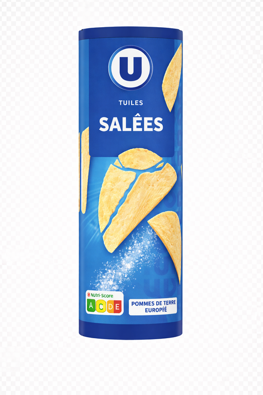 U TUILES SALEES DE 170GR