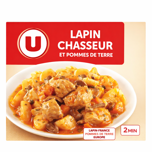 LAPIN CHASSEUR ET POMME DE TERRE DE 300 GR