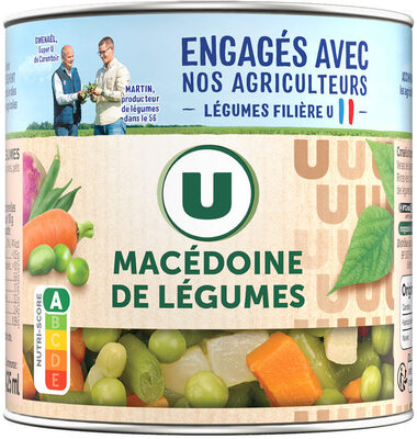 U MACEDOINES DE  LEGUMES DE 400GR