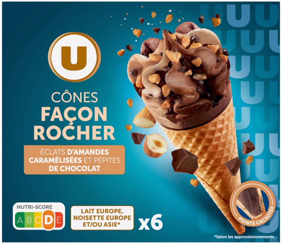 CONES FACON ROCHERS X6 DE 384GR