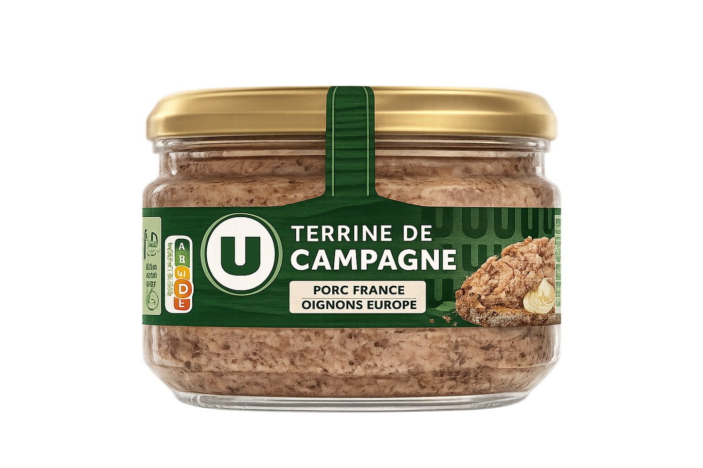 U PATE  DE CAMPAGNE DE 180 GR