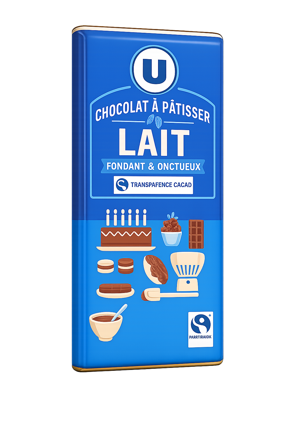 U A PATISSER DESSERT LAIT DE 170 GR