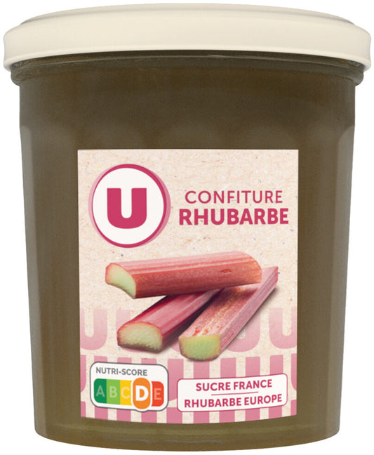 CONFITURE DE RHUBARBE DE 370 GR