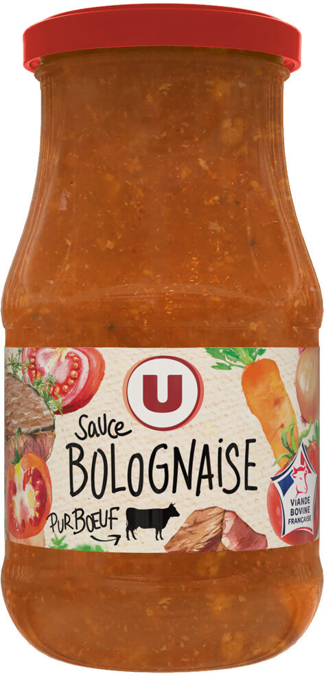 U SAUCE BOLOGNAISE PUR BOEUF DE 420 GR