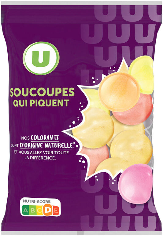 SOUCOUPES QUI PIQUENT DE 39 GR