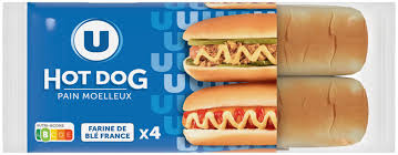 HOT DOG X4 DE 250 GR