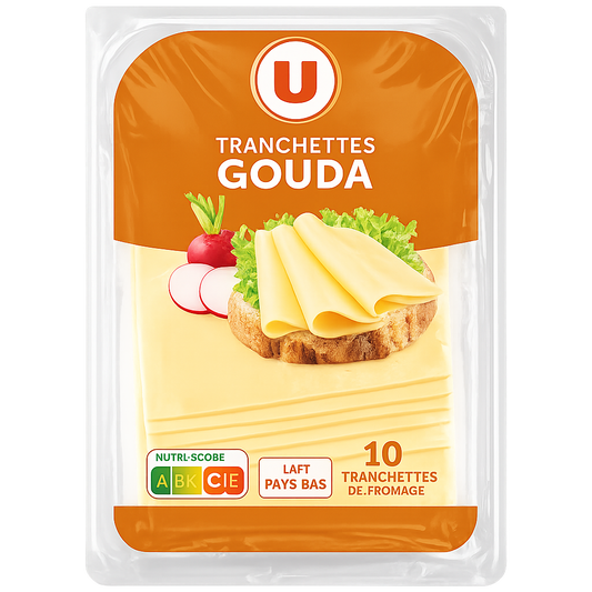 TRANCHETTES GOUDA DE 200 GR