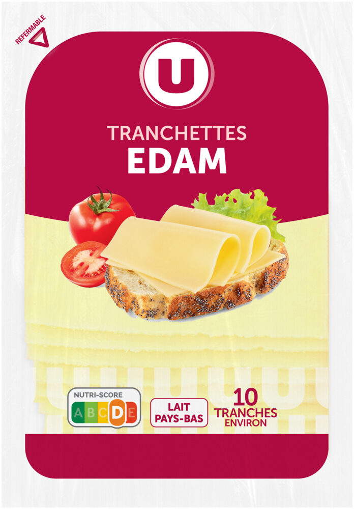 TRANCHETTE EDAM  X10 DE 200GR
