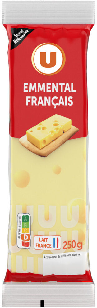 U EMMENTAL FRANCAIS DE 250 GR