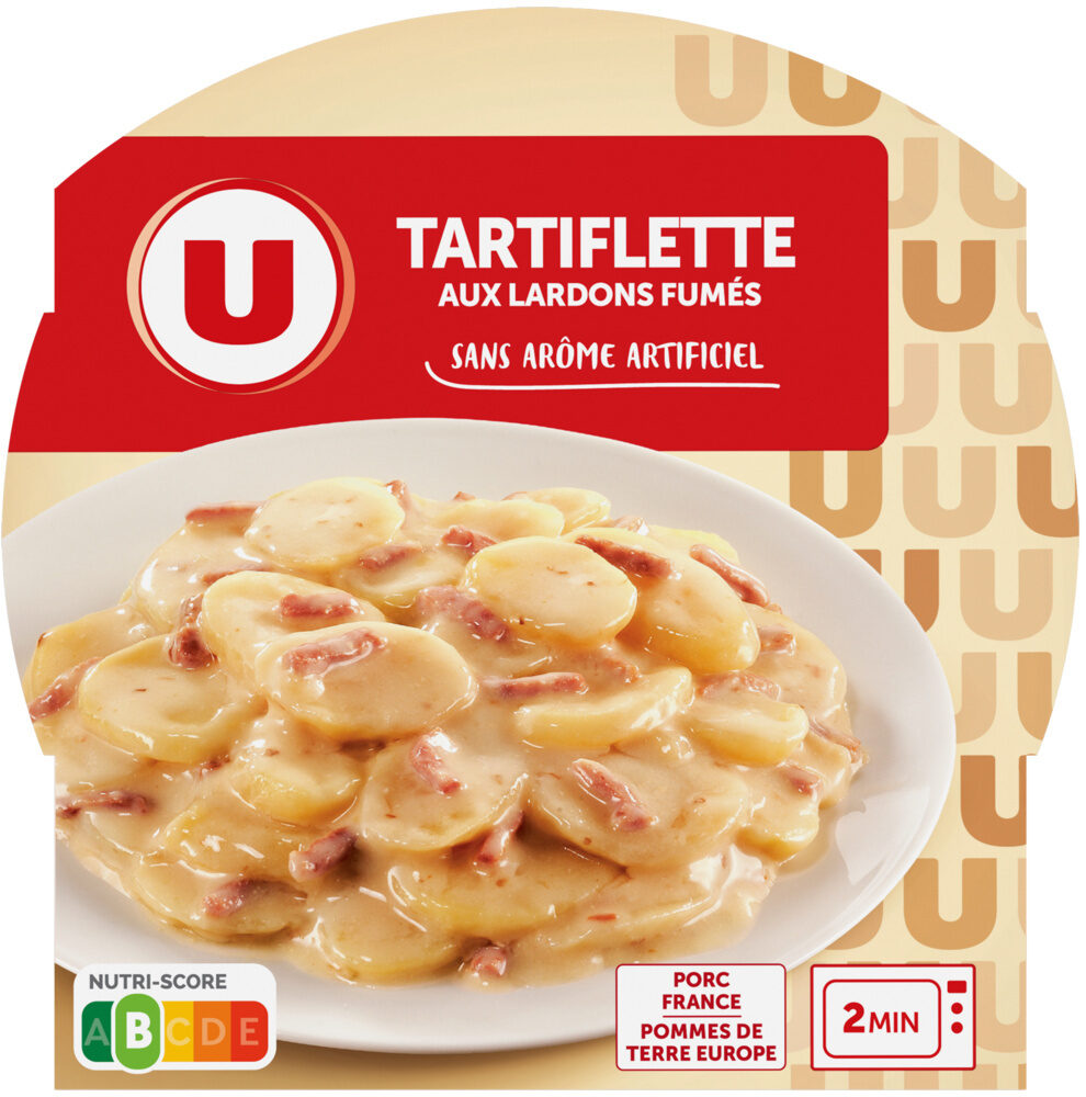TARTIFLETTE AUX LARDONS FUMES DE 300 GR