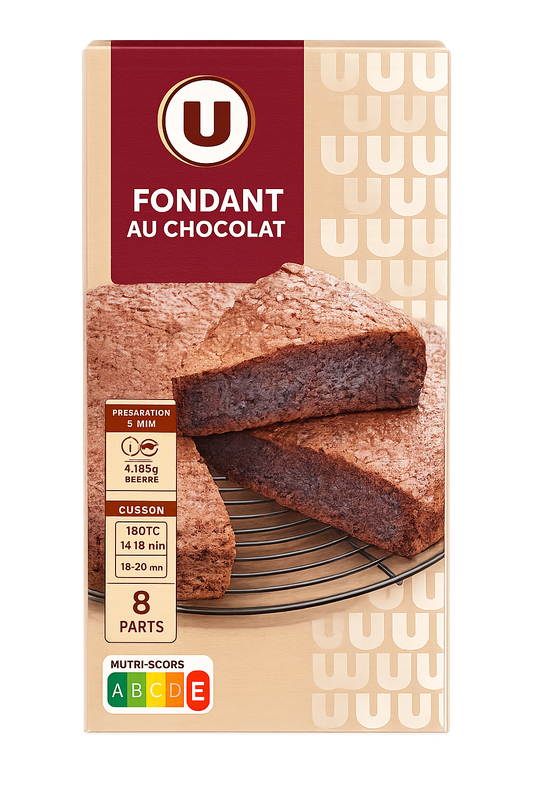 PREPARATION POUR FONDANT AU CHOCOLAT DE 360 GR