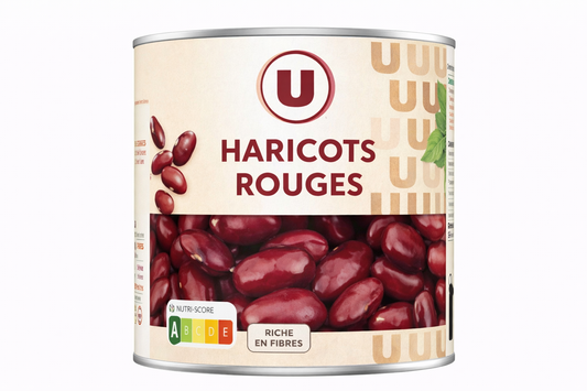 U HARICOTS ROUGES de 250gr