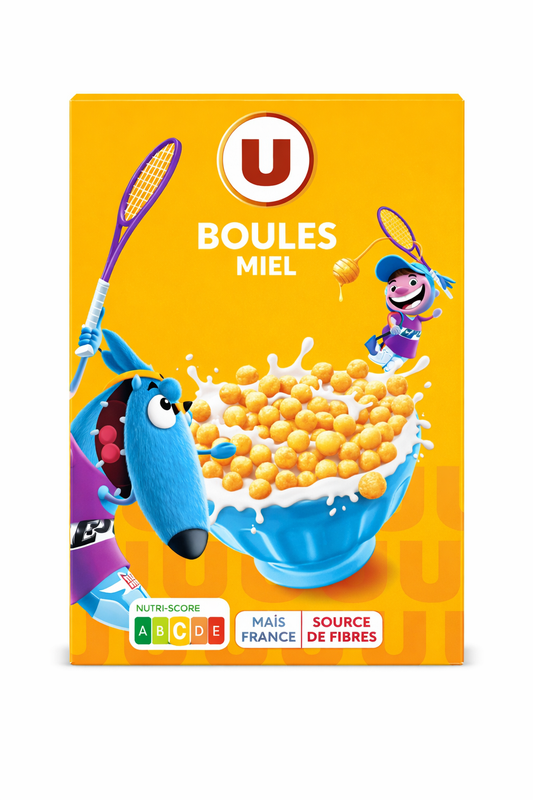 U BOULES MIEL DE 375GR