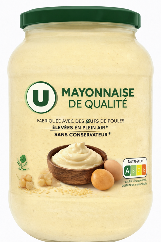MAYONNAISE A LA MOUTARDE DE 235 GR