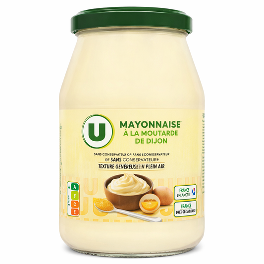 MAYONNAISE A LA MOUTARDE  DE 470GR
