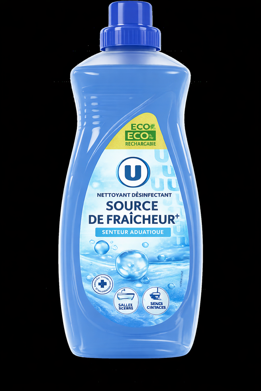 U  ASSOUPLISSANT CONCENTRE SOURCE DE FRAICHEUR DE 1.5L 60 LAV