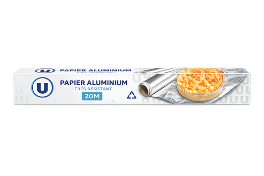 U PAPIER ALUMINIUM DE 20 M