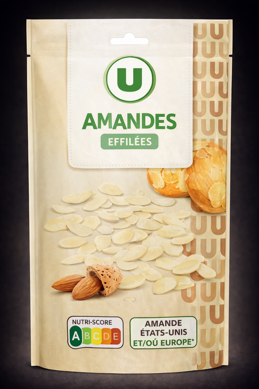 AMANDES EFFILEES  DE 125 GR