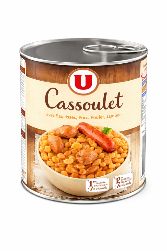 U CASSOULET DE 800 GR