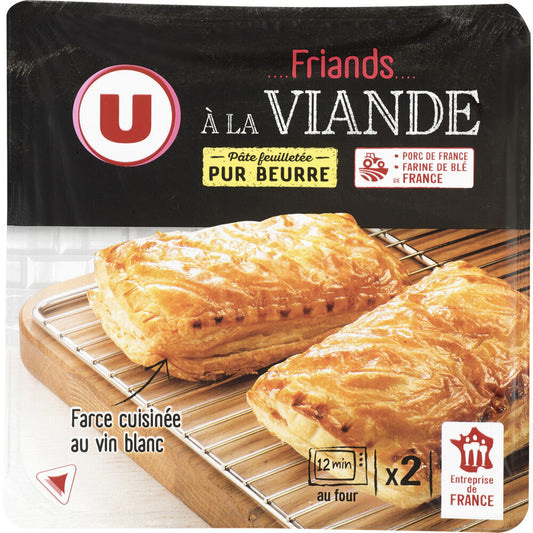 FRIANDS A LA VIANDE X2 DE 220 GR