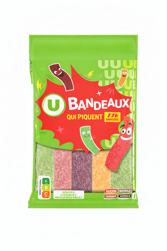 U BANDEAUX QUI PIQUENT DE 200 GR
