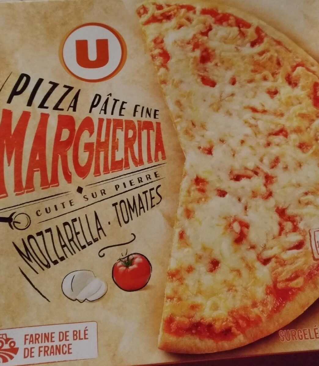 U PIZZA MARGHERITA MOZZARELA TOMATES DE  320 GR