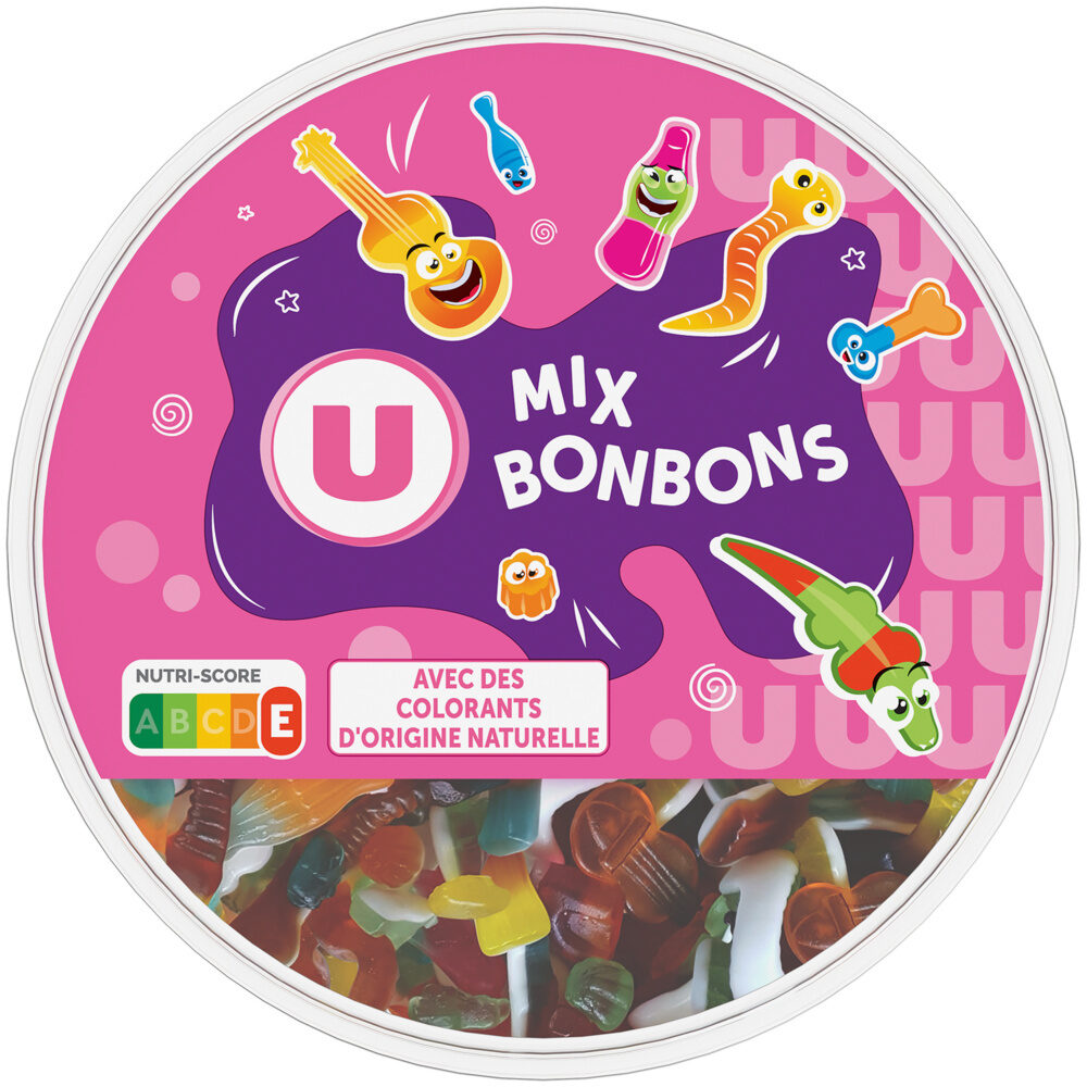 U MIX BONBONS DE 600 GR