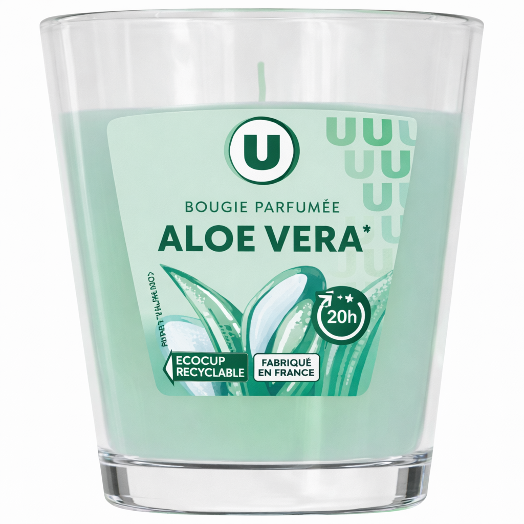 BOUGIE ALOE VERA DE 90 GR