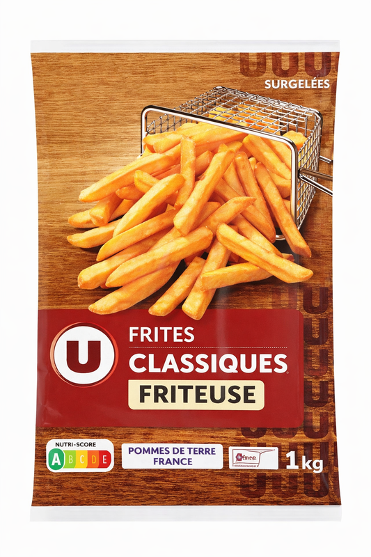 FRITES  CLASSIQUE FRITEUSE DE  1 KG