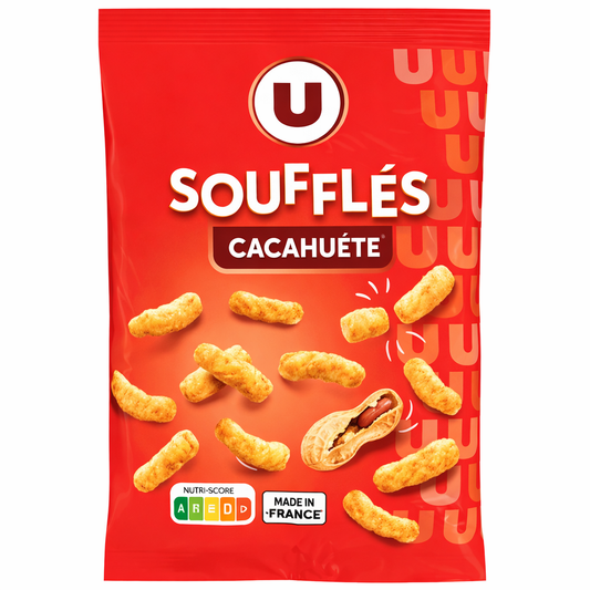 U SOUFFLES CACAHUETES  DE 90 GR