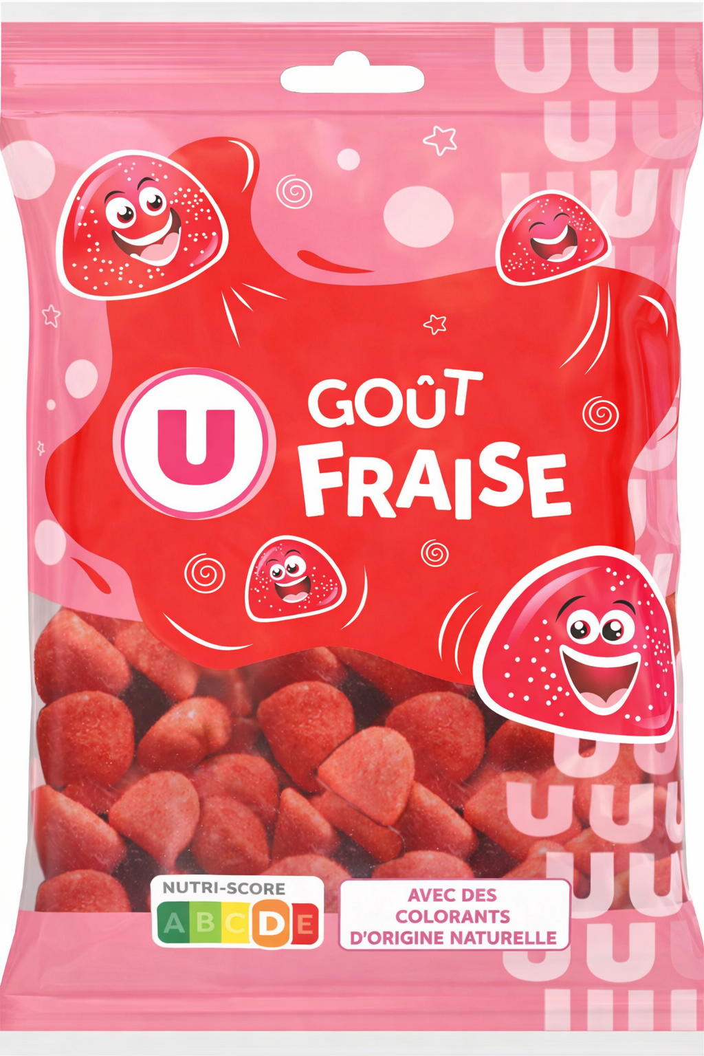 U BONBON GOUT FRAISE DE 250GR