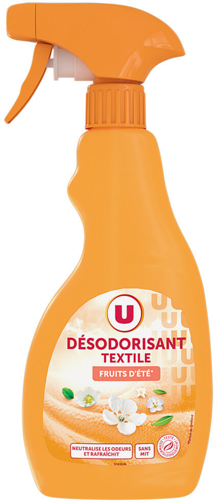 U DESODORISANT TEXTILE FRUIT D ETE  DE 500ML