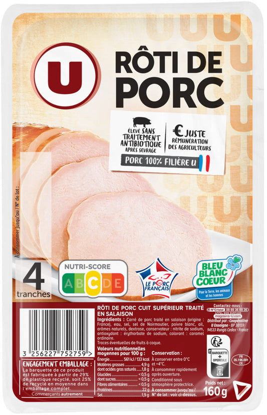 ROTI DE PORC DE 160 GR