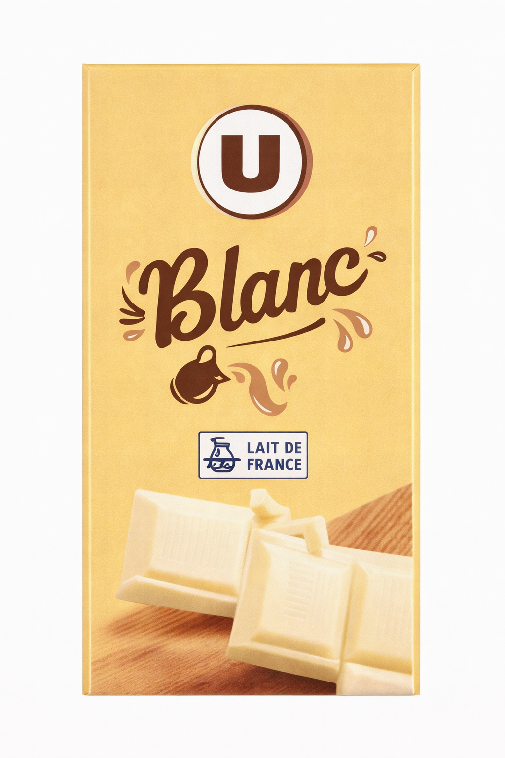 CHOCOLAT BLANC DE 100 GR