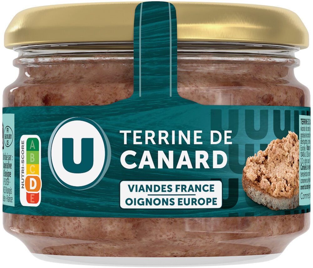 U TERRINE DE CANARD DE 180 GR