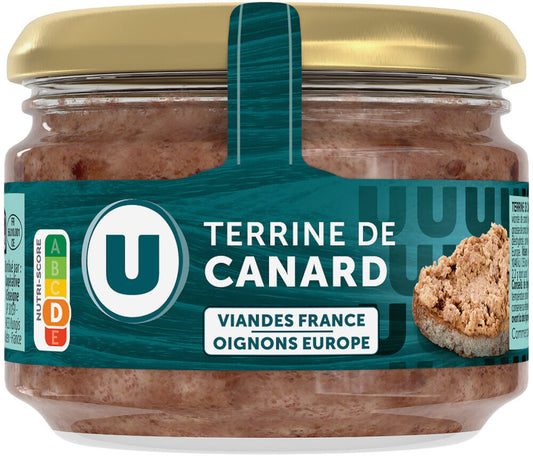 U TERRINE DE CANARD DE 180 GR