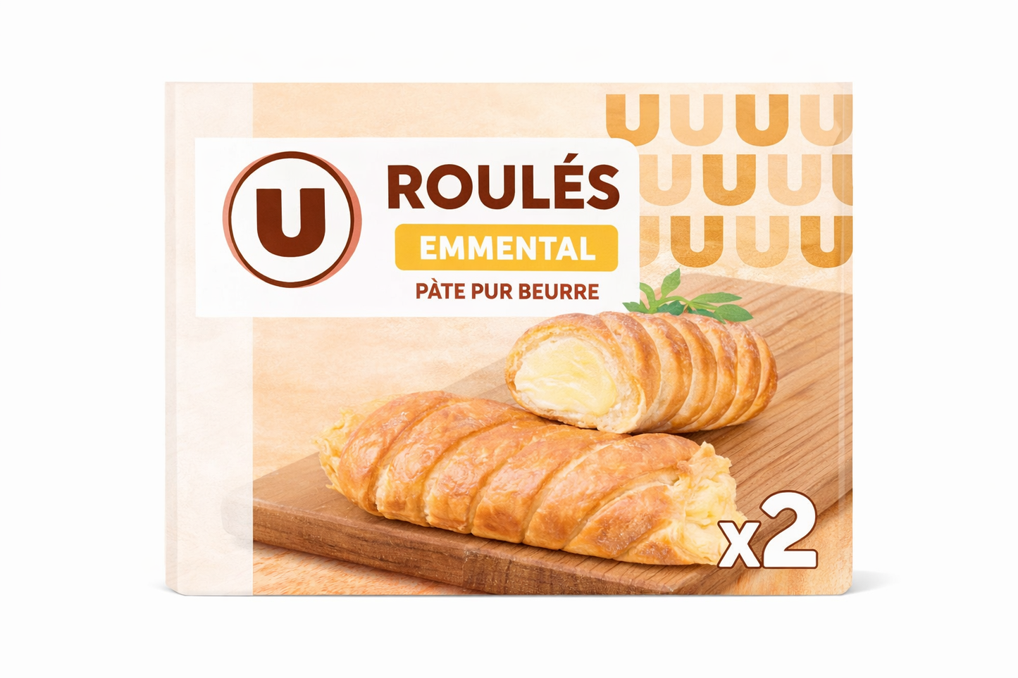 ROULES A L EMMENTAL X2 DE 260 GR