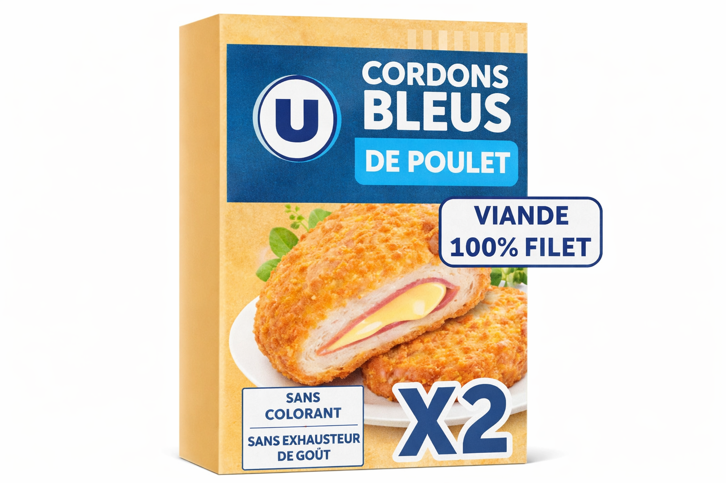 CORDONS BLEUS DE POULET DE 200 GR