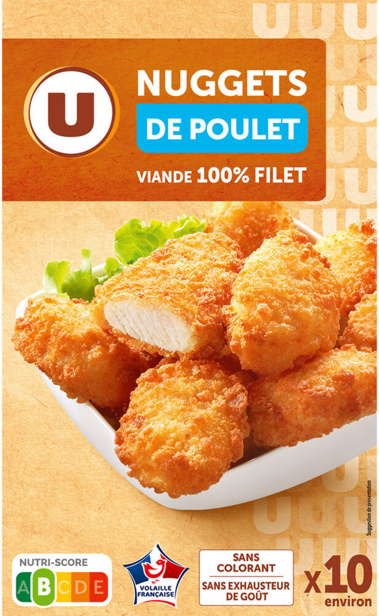 NUGGETS DE POULET VIANDE X10 DE 200 GR