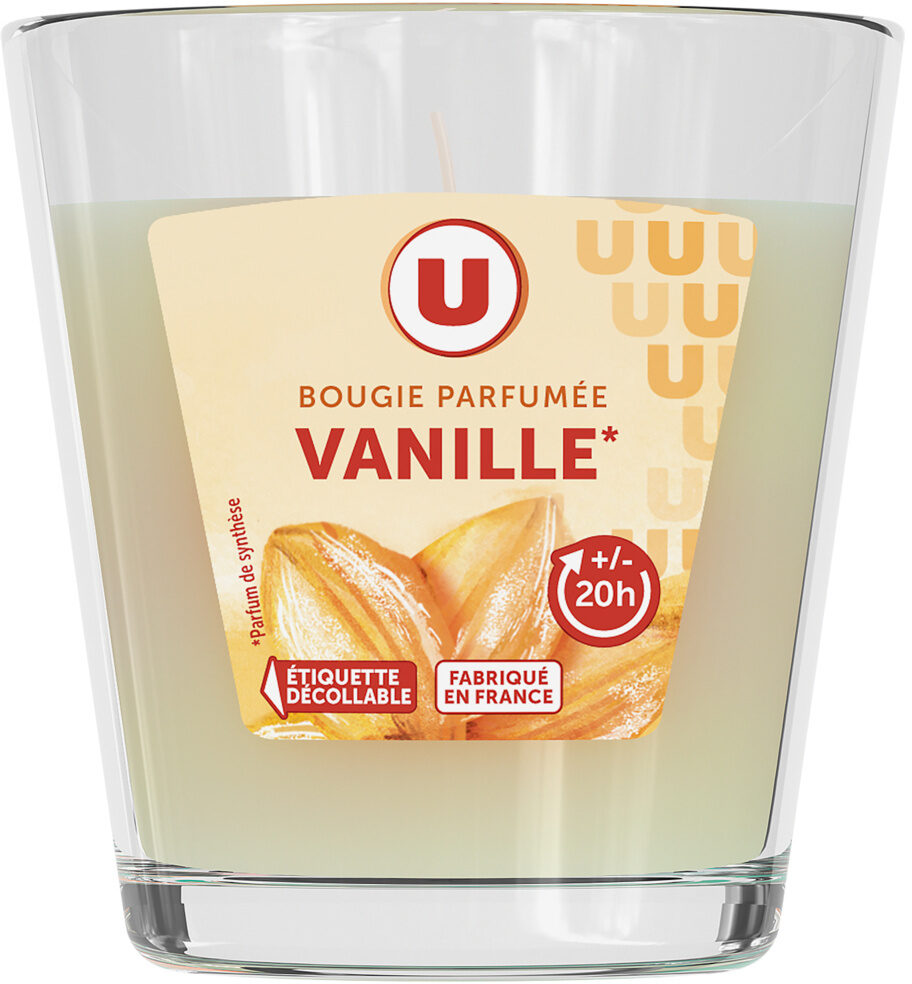 U BOUGIE VANILE DE 90 GR