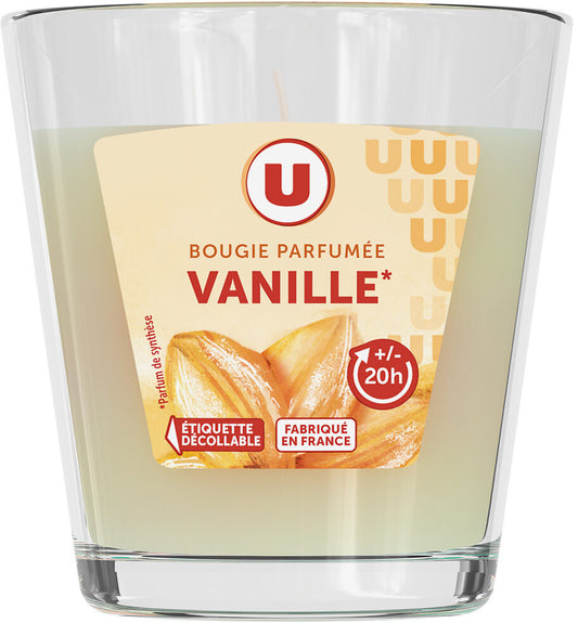 U BOUGIE VANILE DE 90 GR