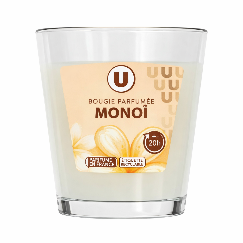 U BOUGIE MONOI  DE 90 GR