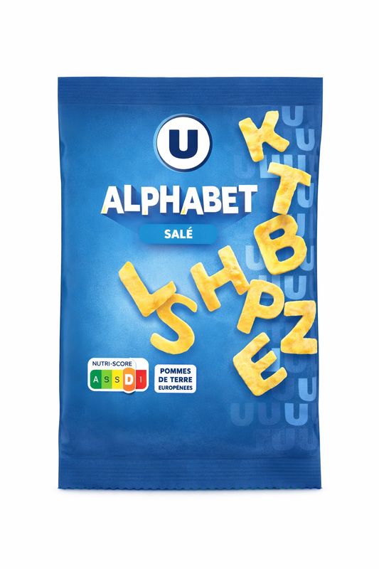 ALPHABET  SALE DE 75 GR