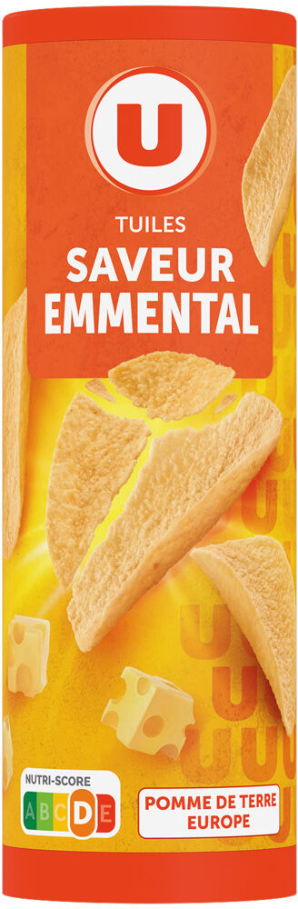 U TUILES SAVEUR EMMENTAL DE 170GR