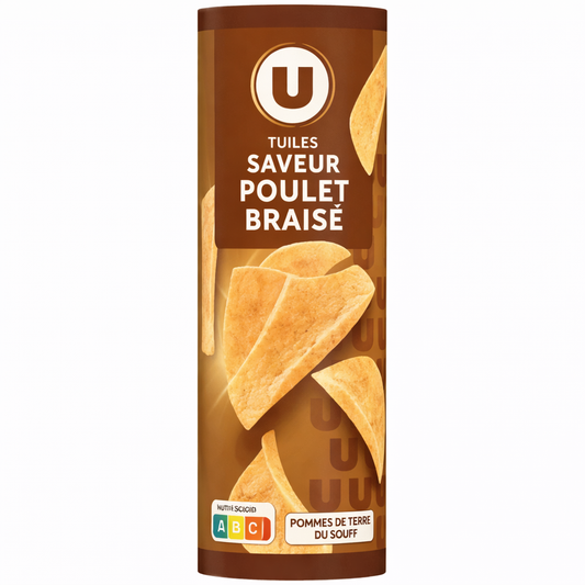 U TUILES SAVEUR POULET BRAISE DE 170 GR