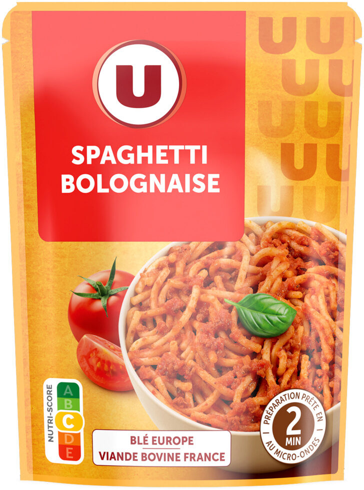 U SPAGETTI BOLOGNAISE DE 250 GR
