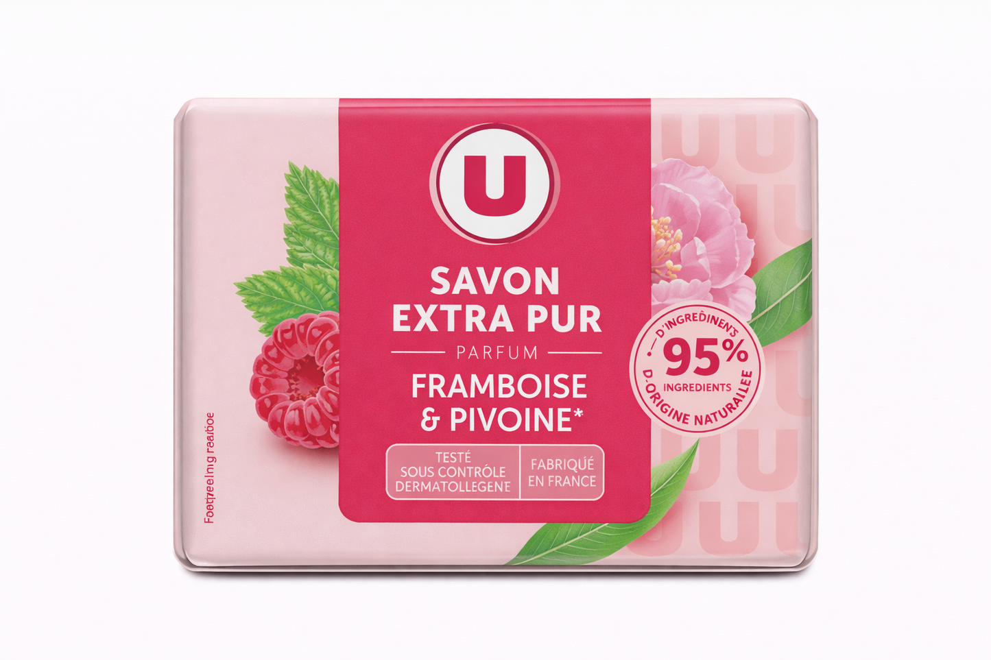U SAVEUR FRAMBOISE  PIVOINE DE 100 GR