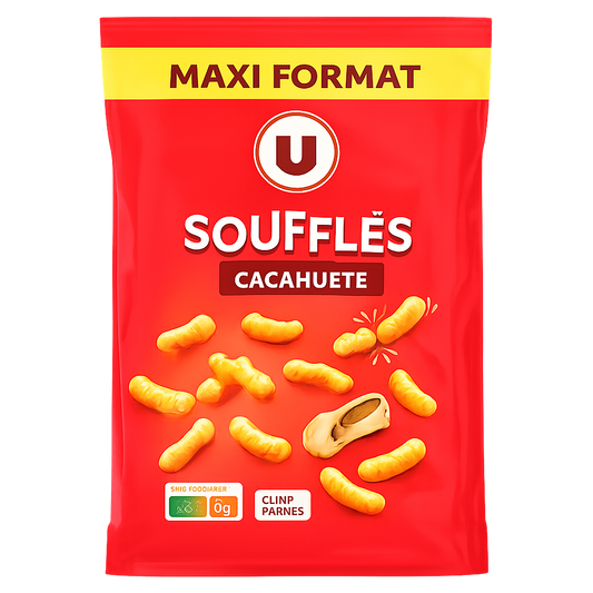 U SOUFFLES CACAHUETE DE 200GR