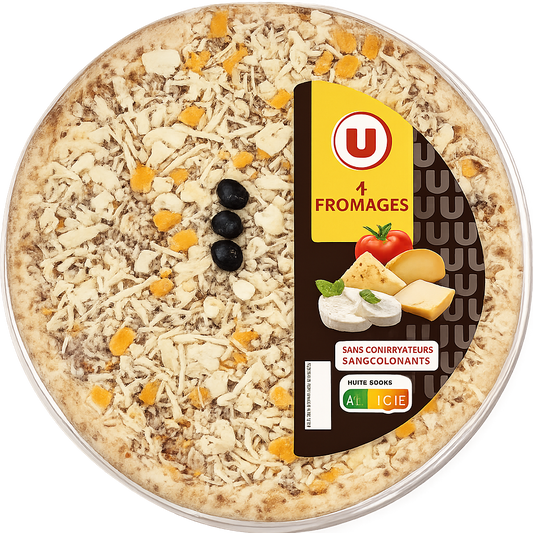 PIZZA 4 FROMAGE  DE 450 GR